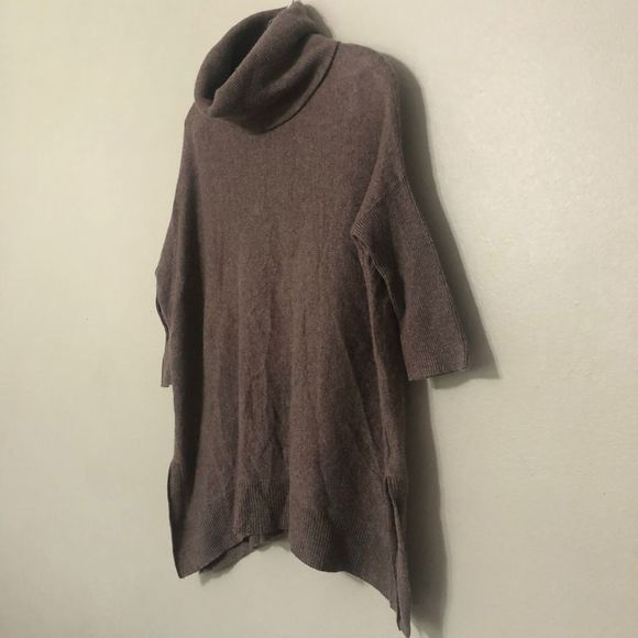 Antonio Melani Women’s M Medium Sienna Cashmere 3/4 Sleeve Turtleneck - Picture 2 of 5